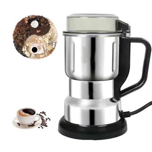 Molinero De Grano, Molinillo De Café Eléctrico, 32000 RPM 600 G Máquina De Molienda De Polvo Pequeño para El Hogar con Cuchilla De Acero Inoxidable, para Granos Secos Especias Café De Maíz Pimiento