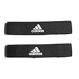 adidas Herren steunhouder Schienbeinschoner, Schwarz/Weiß, Einheitsgröße Große Größen EU