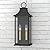Lawyettle Dusk to Dawn Outdoor Wall Lantern 2-Light, 20.6" Large Outside Wall Sconce, Modern Black Wall Light Fixture with Glass, Waterproof Exterior Lamp for House, Porch, Garage