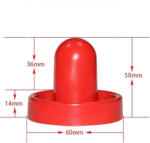Miniatura 4 de Empujadores y discos de hockey de aire Palas de hockey de aire Piezas de repuesto para mesas de juego