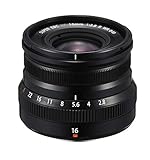 Fujinon XF16mmF2.8 R WR Lens - Black (Renewed)