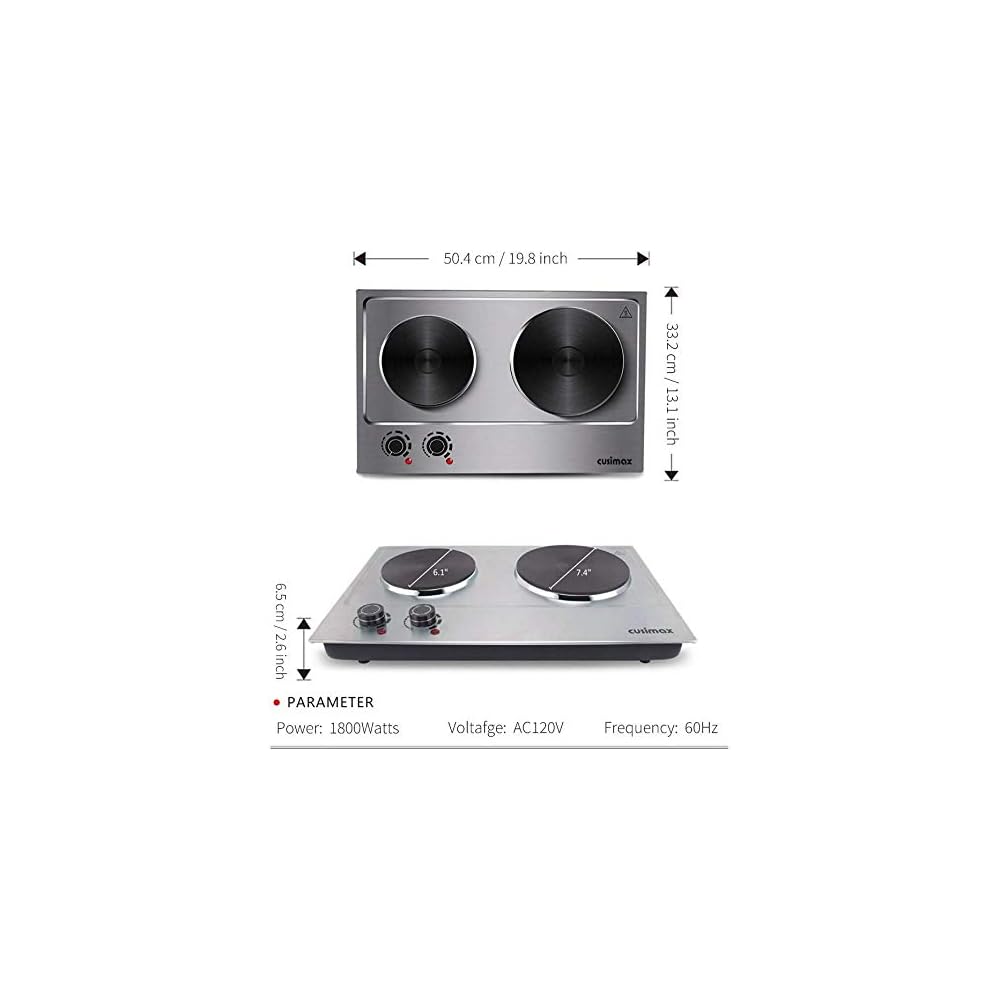 best double hot plates for cooking