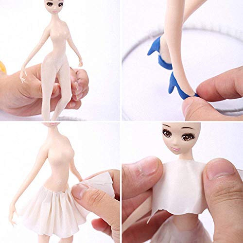 8Pcs/Set 3D Baby Face Soft Clay Mold Tools Doll Faces Silicone Mold Fondant Cake Decorating Tools Chocolate Candy Polymer Clay Soap Resin Moulds #TOP6