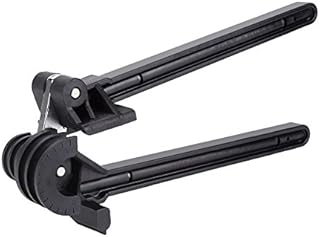Tube Bender - 0-180 Degrees Pipe Bender for 3/16in 1/4in 5/16in 3/8in, 4 in 1 Pipe Tubing Bender Heavy Duty Bending Tool for Copper Aluminum Tubes