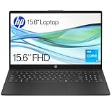 HP 15.6' Laptop | Intel Core i3-N305 Processor | 8 GB RAM | 256 GB SSD | Intel UHD Graphics | FHD Display | Windows 11 Home | Jet Black | 15-fd0058na