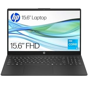 HP 15.6" Laptop | Intel Core i3-N305 Processor | 8 GB RAM | 256 GB SSD | Intel UHD Graphics | FHD Display | Windows 11 Home | Jet Black | 15-fd0058na