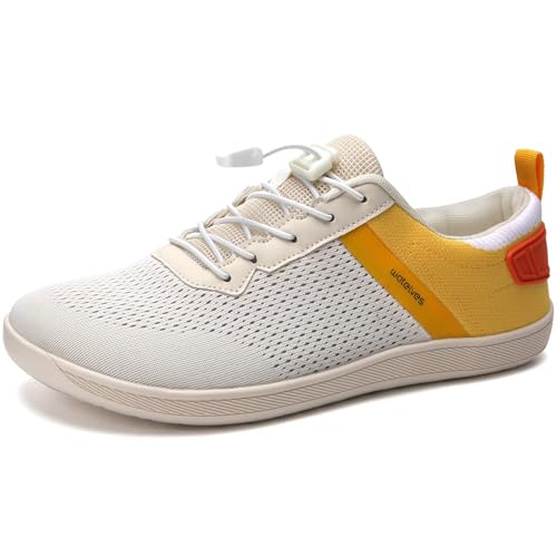 WateLves Wide Water Shoes Womens Mens Barefoot Beach Shoes Zero Drop Minimalist Breathable Mesh Walking Sneakers4