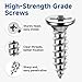 20PCS L Bracket Corner Brace Sets, Stainless Steel L Brackets for Wood Shelves, 90 Degree Right Angle Bracket with 80 Screws, Metal Corner Brackets for Furniture Cabinet Drawer Chair (1.57x1.57 in)