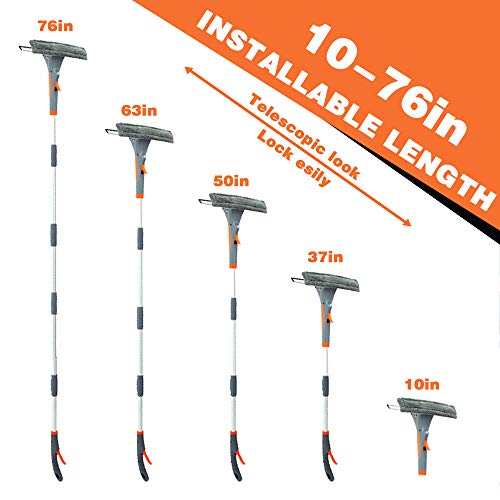 Lavapavimento estensibile con spruzzo, 3 in 1