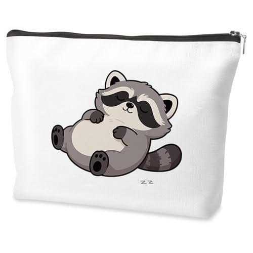 Raccoon Gifts for Women Funny Raccoon Gifts Racoon Themed Gift Bags Animal Themed Gift for Friend Woman Funny Makeup Bag Gift Cosmetic Bags Christmas Presents