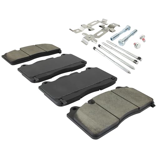 Image of QUALITY-BUILT Front Ceramic Brake Pads, Premium 1001-1835C, Compatible with 2016-2024 Cadillac /Chevrolet (Camaro,CTS)