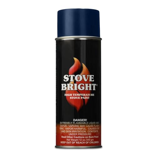 Stove Bright High Temp Paint - New Sky Blue - 8104 | Heat