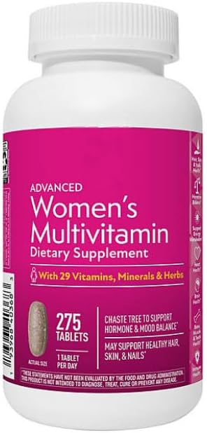 Advanced Women's Multivitamin Tablets, 275 ct