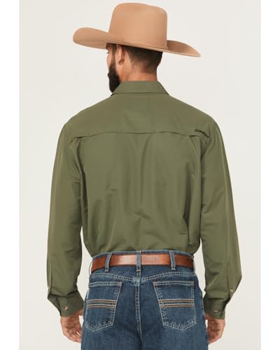 Cinch Men's Arenaflex Olive Shirt4