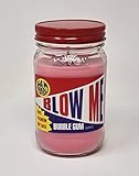 Blow Me Candle ~ Bubble Gum Scented Soy Candle by S&M Candle Factory ~ Mason Jar Scented Soy Wax Fun