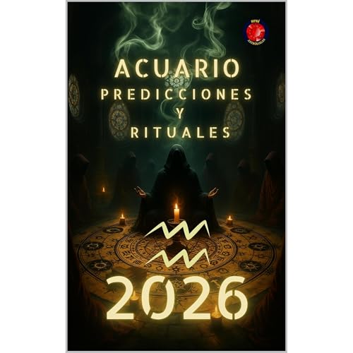 Acuario Predicciones y Rituales 2026 Audiolibro Por Alina Rubi arte de portada