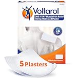 Voltarol One a Day Muscle Pain Relief Medicated Plaster Patches, 5 Pack