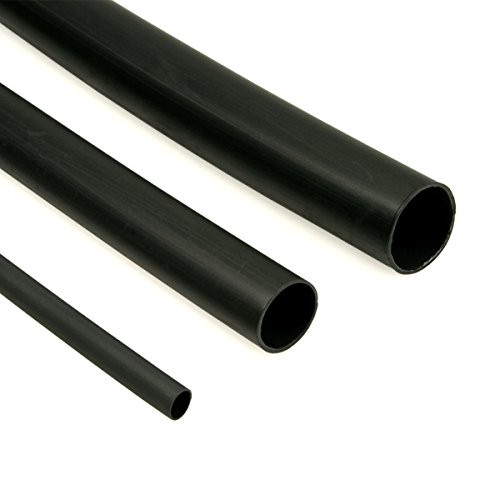 ICO Rally 8508 BLACK HIX polyolefin heatshrink tubing. 3/4"