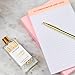 Chez Gagné Glass Bottle Safety Matches (40ct) - Funny Matches with Colorful Match Tips - Matches in Glass Bottle, Gold Lid - Gift for Candle Lovers, Candle Accessories (Manifest That Sh*t - White)