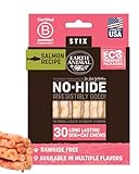 30 Count - Earth Animal No-Hide Salmon Stix (3 Packages with 10 Stix Each)
