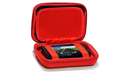 Funda GPS roja de 5 pulgadas para navegador EBTOOLS Navitech 2