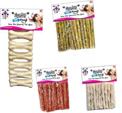 Spunky pets Present Dog Chew Chicken chew 100g + Mutton chew 100g + Calcium Stick 100g+ 6 Bone Chicken, Mutton 0.5 kg (4x0.12 kg) Dry Young, Adult Dog Food (B0CS9QMFZR) Amazon Price History, Amazon Price Tracker