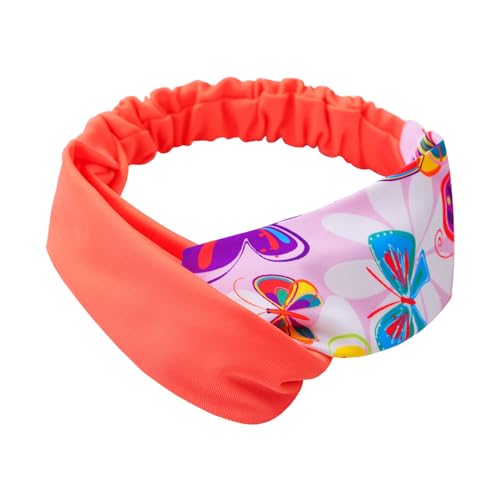 BAOHULU Maiô feminino com faixa de cabelo combinando FPS 50+ UV manga longa zíper praia rashguard ro