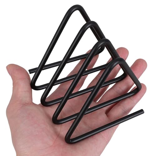 Soporte triangular para tablas de cortar que ahorra espacio con su almacenamiento vertical 5