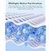 6000S Filter Replacement Compatible with LEVOIT Superior 6000S Smart Evaporative Humidifier, 8 Pack Wick Filters+ 6 Pack Top Fill Filters, Gray