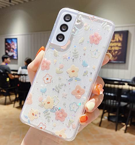 LXXZBC Samsung Galaxy A15 �P�[�X �X���� �N���A �L���[�g �t�����[ �f�U�C�� ���f�B�[�X �K�[���Y �t�@�b�V���� �L���L�� �O���b�^�[ �t���[���� �\�t�g TPU �o���p�[ ���� �o�b�N�J�o�[ Galaxy A15,E