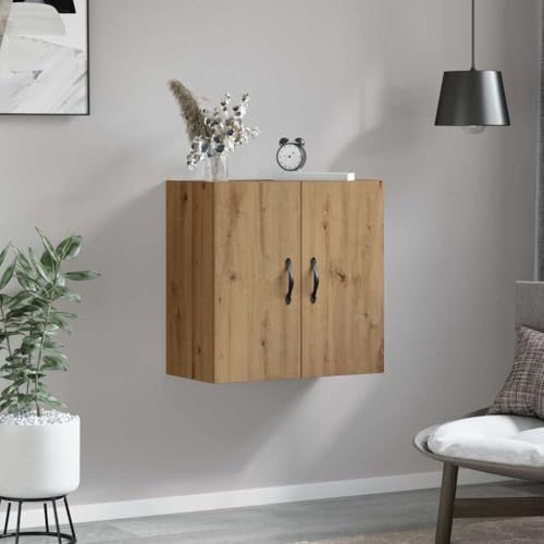 Armoire suspendue bois à 2 compartiments pour maximiser le rangement vertical - 5