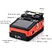 SM&MM Automatic Fusion Splicer Fiber Optic Machine FTTH Tools Kit Fiber Optic Fusion Splicing With Optical Fiber Cleaver Include Accessories Welding Fusion Splicer Fiber Optic Power Meter (Orange)