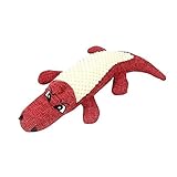  UKKO Juguetes para Perros Pet Doy Toy Toy Ling Lujer Pluso Perro Perro Perro Perro Mascho Chashing Lande Tey Deints Juguete Juguete Mostrar-Red