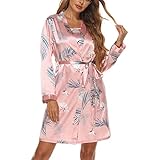 Jakoo 3-teiliges Lounge-Set, locker geschnittenes Tank-Top, Shorts, Nachtwäsche-Set, stilvoll und bequem zum Faulenzen (L)