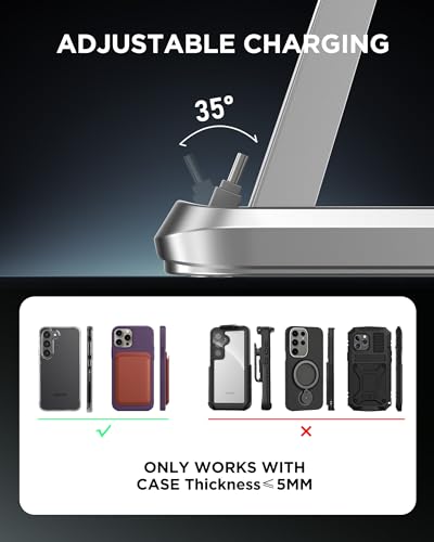 Image of VCVS Ultimate 36W Fast Charging Station - 3 in 1 Charger for Samsung Galaxy