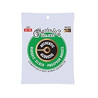 BRIGHT TONES: Martin Authentic Acoustic Strings provide excellent tuning stability and playability with bright and rich tones. Discover your guitar's true voice with this professional-grade guitar string pack. SILK GUITAR STRINGS: These strings featu...