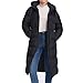 HOTIAN Damen Warm Wintermäntel Lang Parka Steppjacke Reißverschluss Daunenmantel Outdoorjacke Winter Mantel mit Kapuze