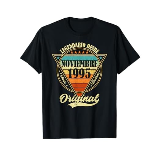 29 cumpleaños Nacido en Noviembre de 1995 Vintage 29 años Camiseta
