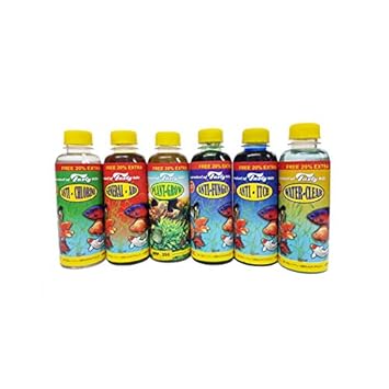 (Pack of 6) General Aid, Anti Itch, Anti Chlorine, Anti Fungus, Water Clear, Plant Grow 200 ML Each (150 ml + 50 ml Free) from Tasty Bits Singapore