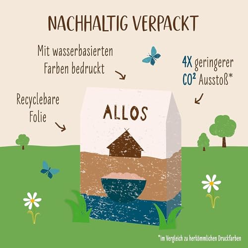 Allos Der Klassiker Bircher Müsli | Müsli ohne Zucker | Bio Müsli | Früchte Müsli | Haferflocken | Frühstückscerealien | vegan | 2kg