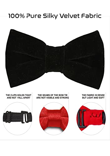 Image of Tuxedo Neck bow tie for Infants,Kids,Toddlers, Boys,Men - Hand sewn & Handcrafted