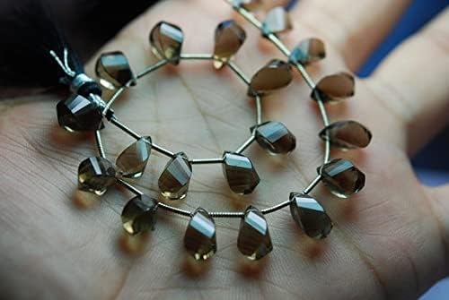 Smoky Quartz briolettes pour fabriquer vos bijoux bohèmes chic