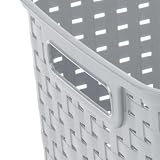 Sterilite 12736A06 wysoki koszyk splotowy, cement, 6-pak
