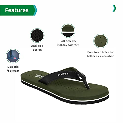 Image of ORTHO JOY Extra soft women's orthopaedic comfort fit slippers for women's daily use