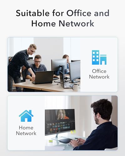 Image of Cudy 5-Port Multi-Gigabit Ethernet Switch, Full 2.5Gbps Ports, Loop Detection, 802.3az Energy Saving, Desktop or Wall Mount, Fanless Design, HS105