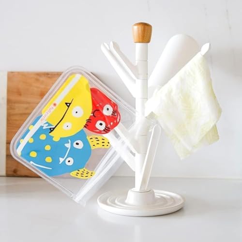 Secador de cocina Full Circle con base cerámica blanca miniatura 2