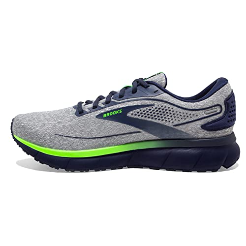 Brooks Men’s Trace 2 Neutral Running Shoe - Grey/Blue/Green Gecko - 12 Medium #TOP2