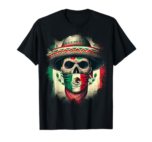 México T-Shirt Mexico Cinco De Mayo Tijuana Pride Mexican T-Shirt