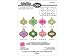 Sizzix Ornaments Triplits Dies by Stephanie Barnard, 9-Pack