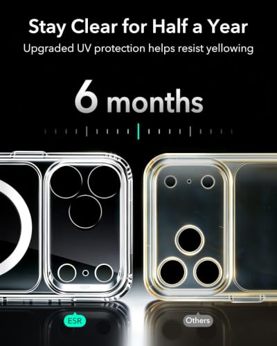 Image of ESR for iPhone 17 Pro Case for MagSafe, Camera Control, Clear